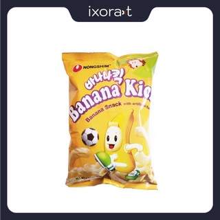 Bánh snack chuối Nongshim Banana Kick Hàn Quốc 45g