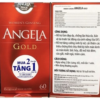 Viên uống angela gold