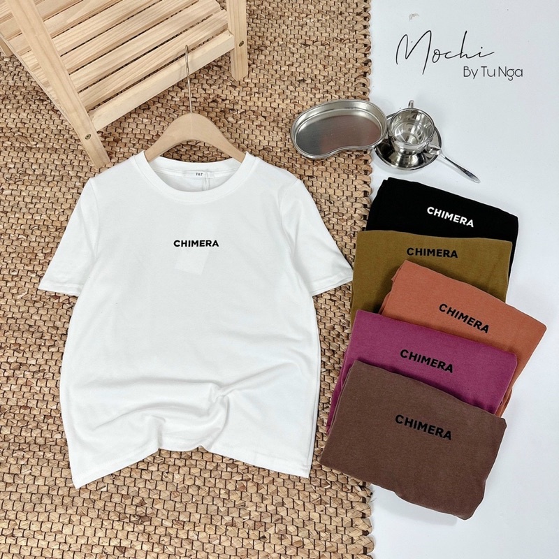 Áo thun chữ CHIMERA - thun T&T