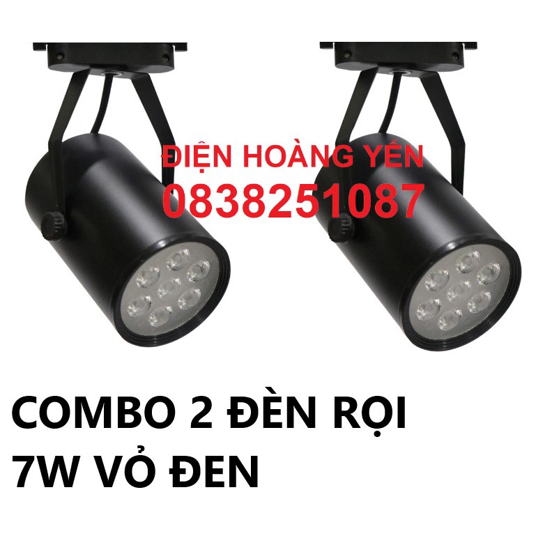 Combo 2 Đèn LED Rọi 7W gắn tường