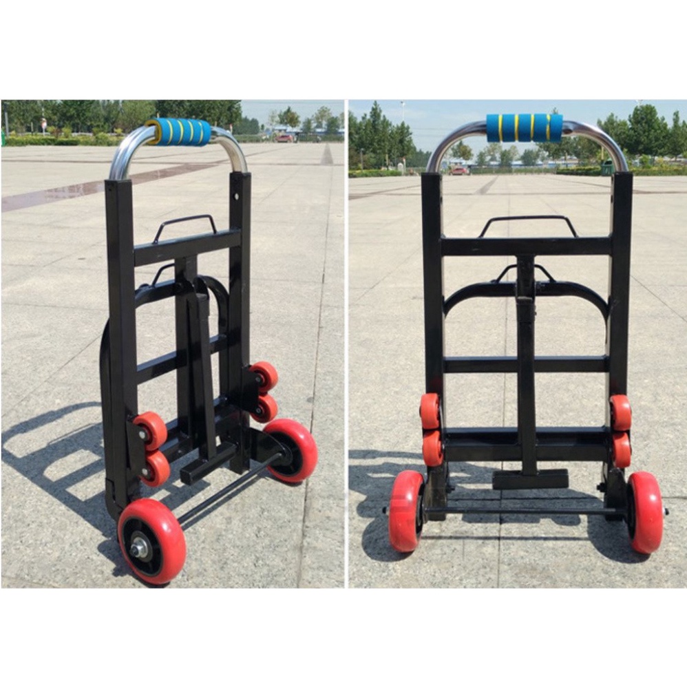 *HOT* Xe Kéo Hàng Gấp Gọn 2 bánh trọng tải 65kg XKT02 - 2b sắt tròn