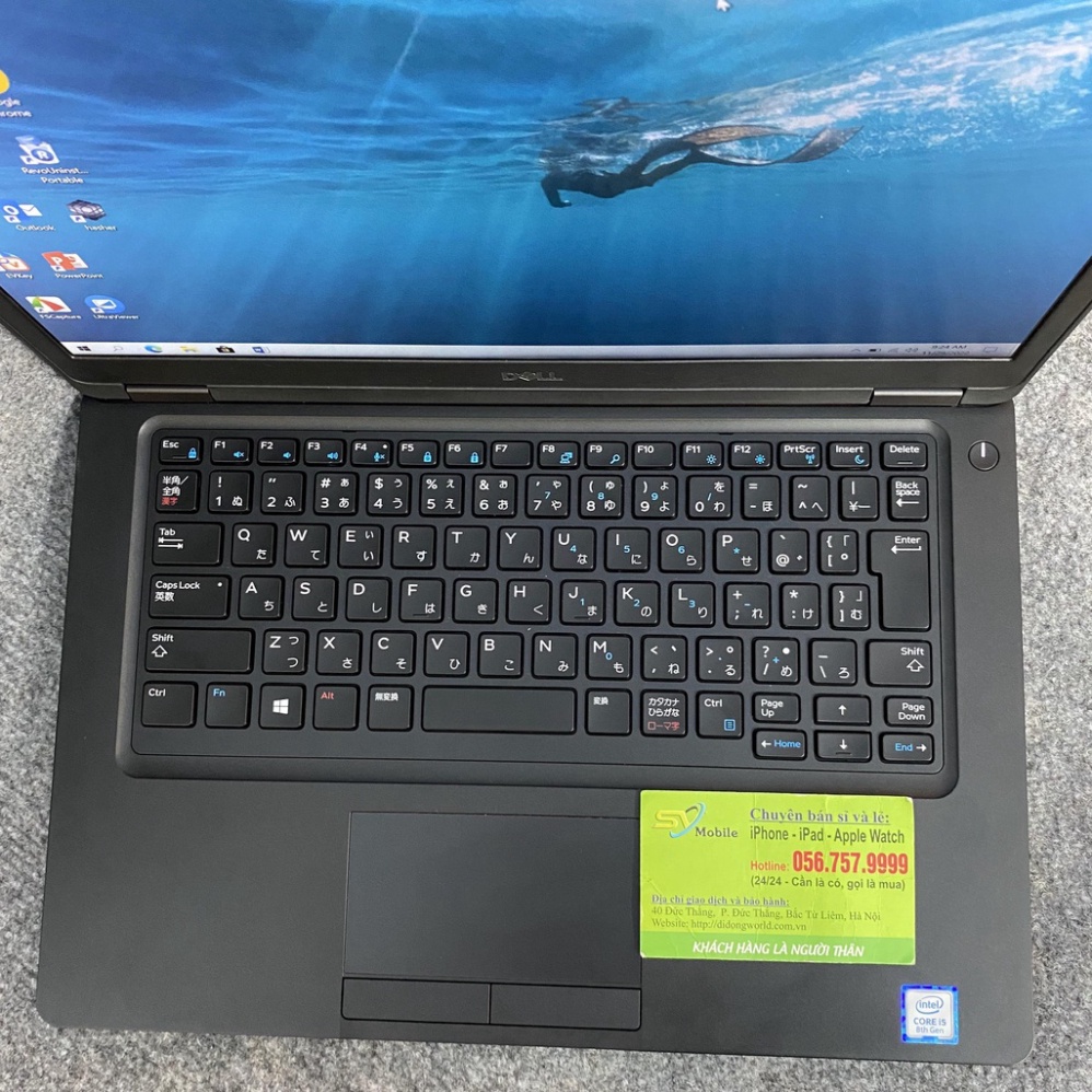 Laptop Dell Latitude 5490- Core i5 8350U- Ram 8GB- Ổ cứng 256GB SSD- Màn hình 14inch. Bảo Hành từ 6-12 tháng.