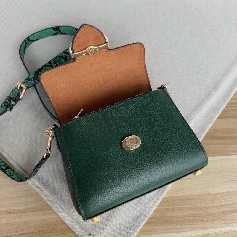 Túi xách Coach Morgan Top Handle Satchel In Colorblock Signature Canvas