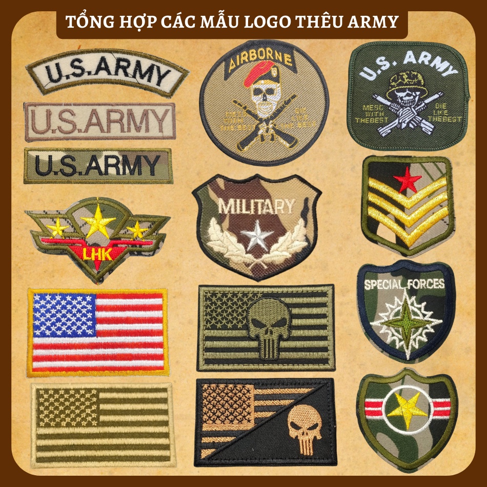 Sticker ủi áo Cao cấp - CÓ SẴN KEO ỦI - sticker vải dùng làm miếng vá áo, phụ kiện trang trí quần áo, balo, giày, nón