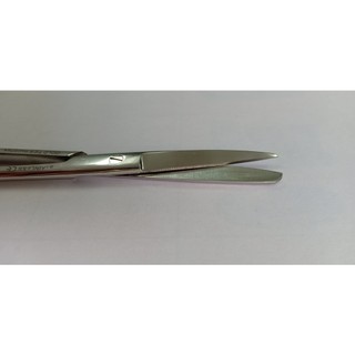 Kéo y tế thẳng nhọn tù 12cm
