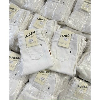 QUẦN JEAN ỐNG ĐỨNG MÁC DA