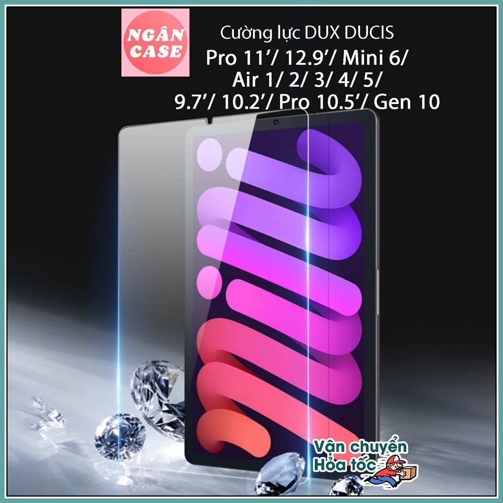 Cường lực DUX DUCIS iPad Pro 11'/ 13' (M4-2024)/ Pro 11'/ 12.9' (M2/M1/2020/2018)/ Air 11'/ 13' (M3/