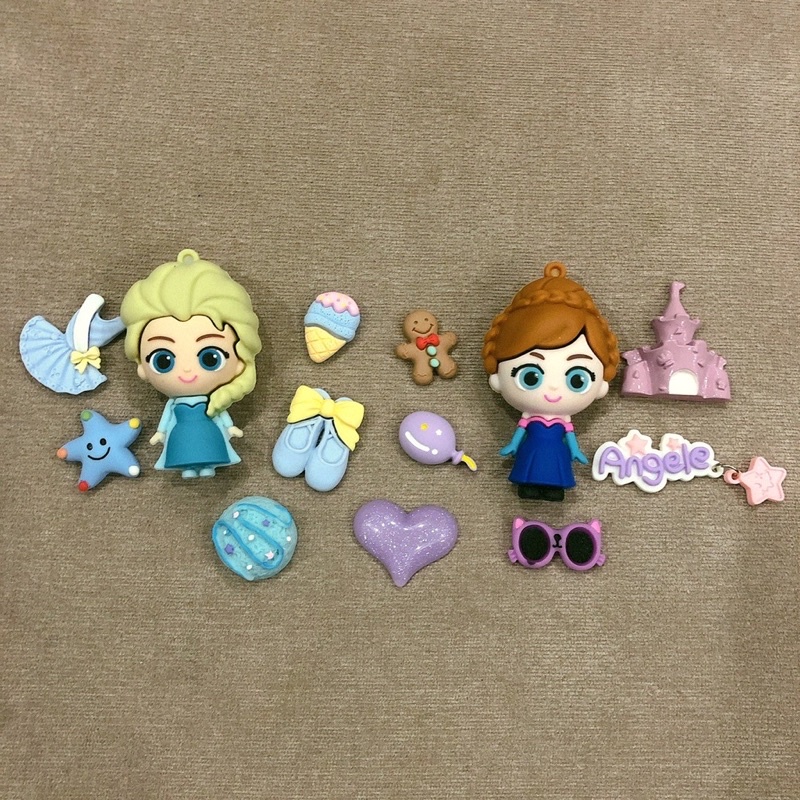 SET CHARM / JIBITZ ELSA ANNA GẮN DÉP SỤC, CROCS