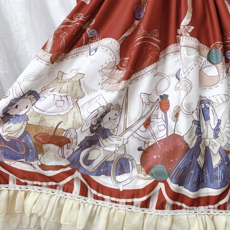 Đầm Lolita in hình thỏ ❤️🐰