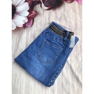 Quần bò loe cạp chun co giãn hít hót