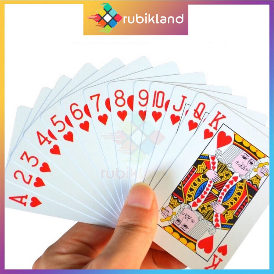 Bài Tây Giấy Double K Bài 52 Lá Giấy Đẹp Xịn Đồ Chơi Giải Trí Xả Stress