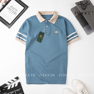 Áo thun polo nam cổ bẻ INDOCHI , áo thun nam chất cá sấu mềm, mịn