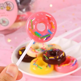 Kẹo mút hình bánh dounut