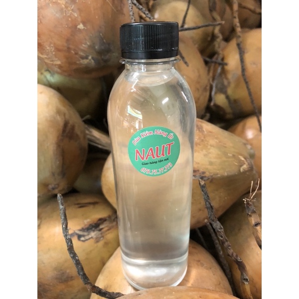 Nước dừa đóng chai nguyên chất 100% tự nhiên