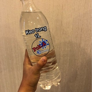 Keo trong đặc (hồ dán) - chai 1L - Nguyên liệu slime