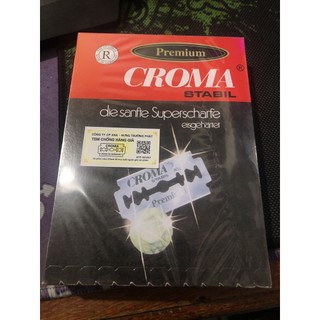 Lưỡi Dao Tem CROMA Đức (Hộp 200 Lưỡi)