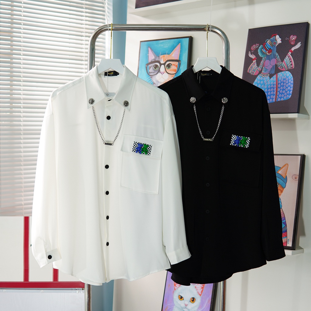 Áo Sơmi form rộng hàng cao cấp ss2023