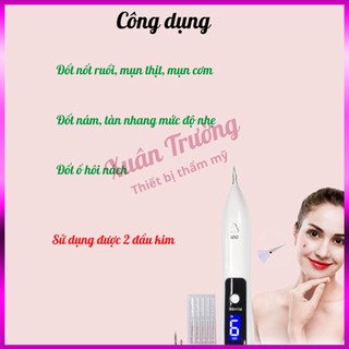Máy đốt nốt ruồi mụn thịt mini 9 cấp, đốt ổ hôi nách
