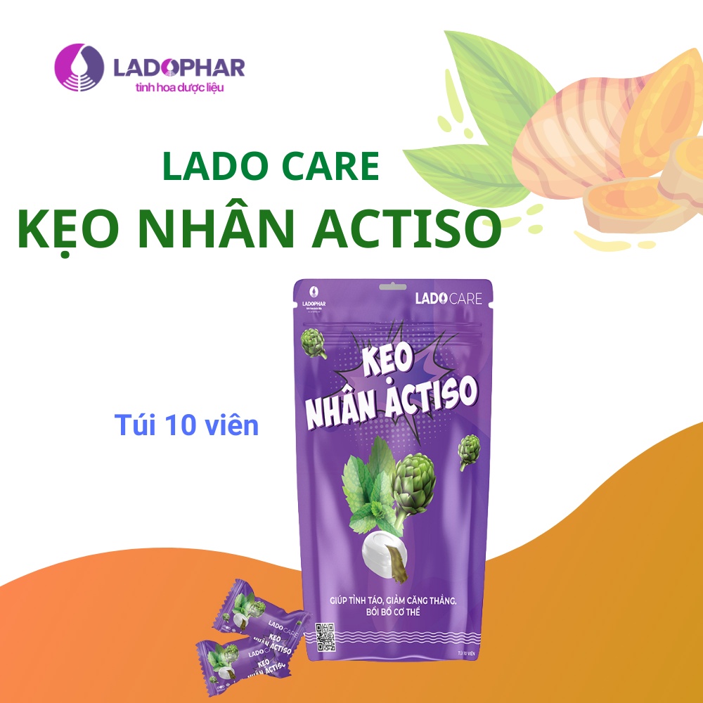 LADO CARE KẸO NHÂN ACTISÔ