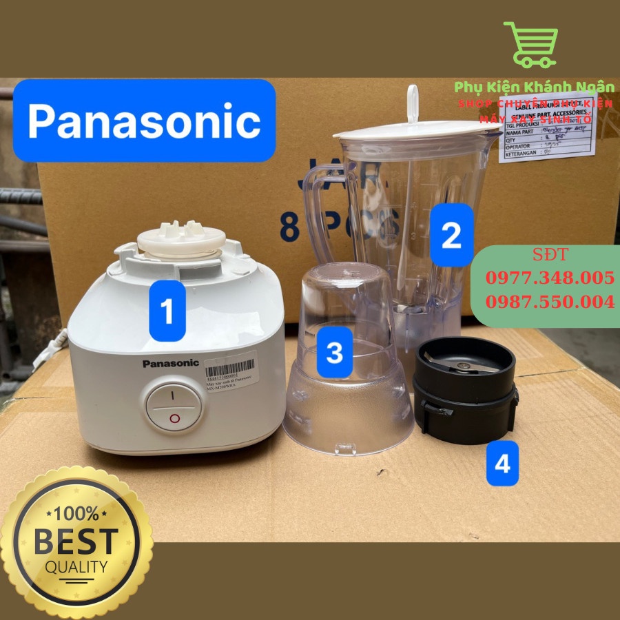 (LINH KIỆN) MÁY XAY PANASONIC CÁC LOẠI MODEL MX GM1011 GRA HRA MX-337N MX-M100WRA MX-M100GRA MX-M200GRA M