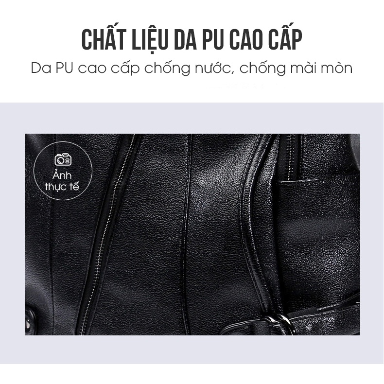 ZÓNG® Balo Da Thời Trang WEROCKER 421