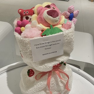 Bó hoa gấu dâu Losto