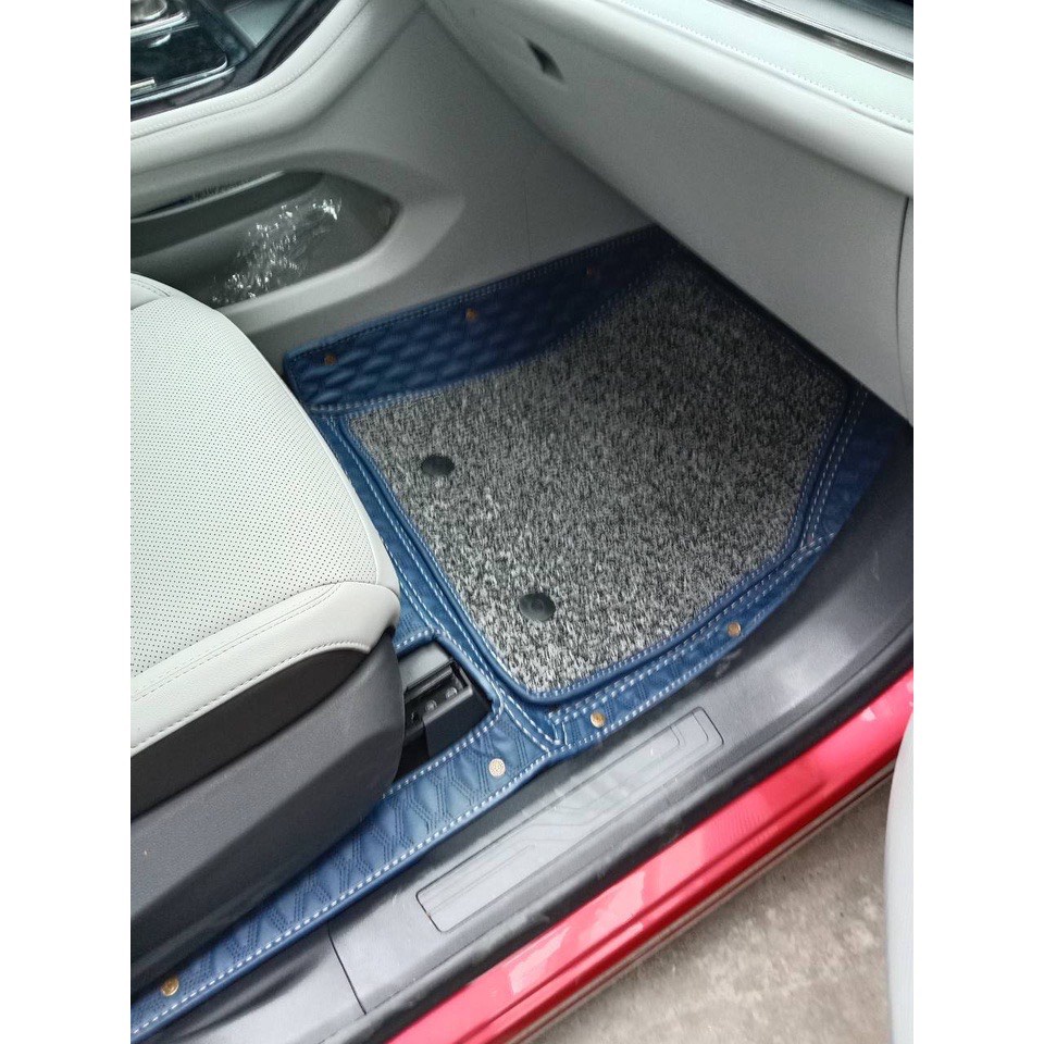 Thảm lót sàn ô tô 6D Ford Territory 2023 chống nước, không mùi, phủ kín 90% sàn xe