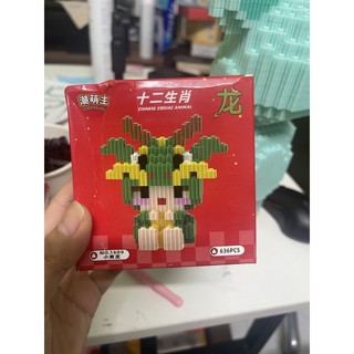 Mô hình lắp ráp 3D mini 12 con giáp