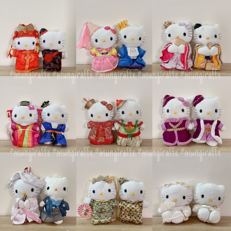 GẤU BÔNG 2ND KITTY CẶP ĐÔI