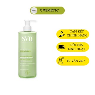 Sữa rửa mặt SVR Sebiacear Gel 400ml mẫu mới