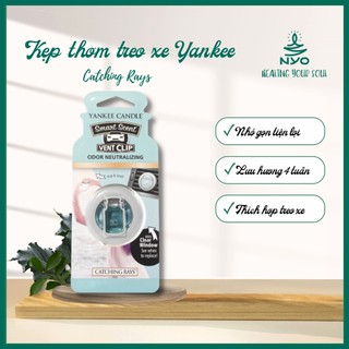 Kẹp thơm treo xe Bãi Biển – Catching Rays – Yankee Candle