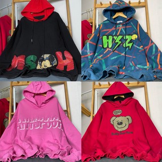 Áo khoác nỉ hoodie 2hand form rộng douyin | được chọn mẫu