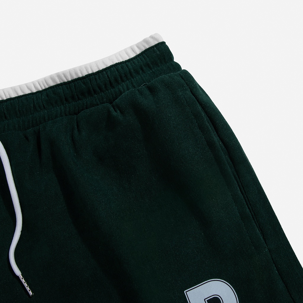 Quần đùi nam ROUGH phối layer chất thun nhám hàn 5 màu cơ bản