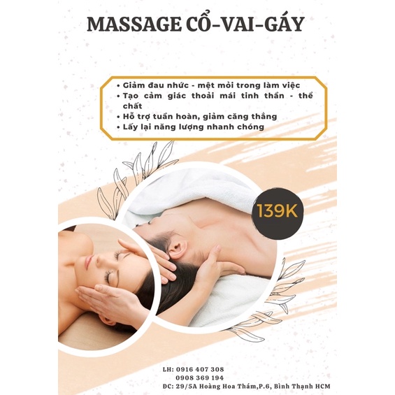 Massage Cổ Vai Gáy