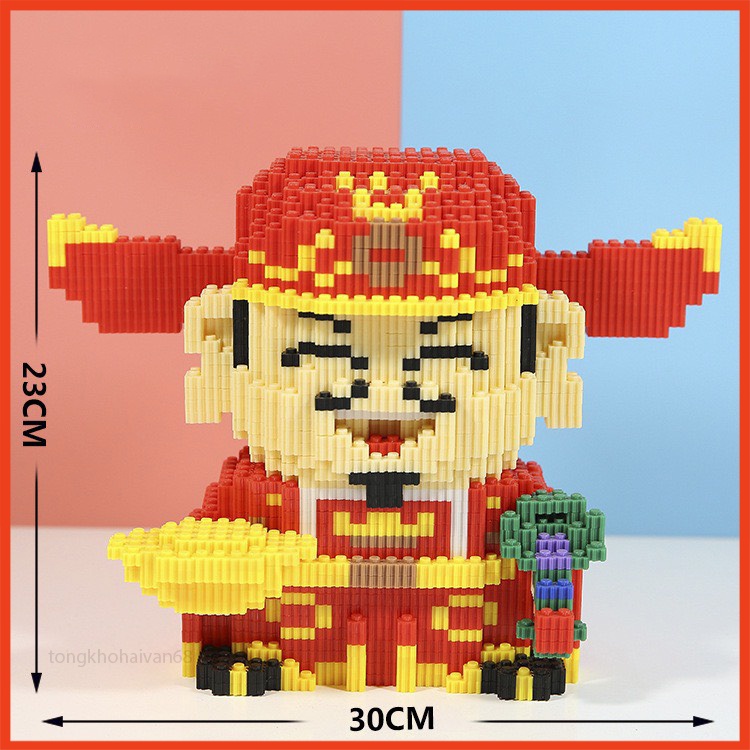 Mô Hình Lắp Ráp To Gấu Bearbrick 3D Cơ Lớn Nhiều Nhân Vật,  Đồ Chơi Xếp Hình Đáng Yêu