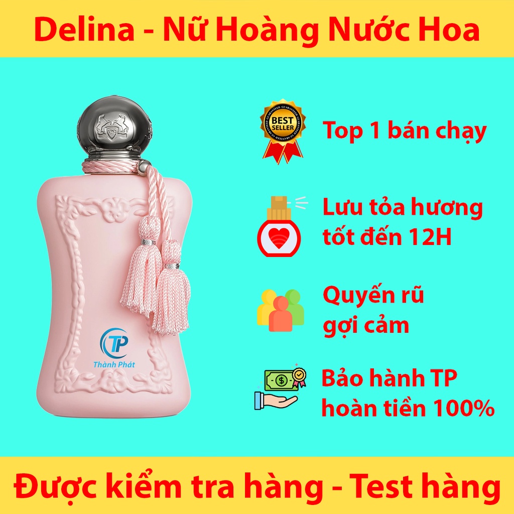 Nước Hoa Nữ Tính Cao Cấp Sang Trọng Parfums De Marly Delina Edp Ngọt Ngào Quyến Rũ