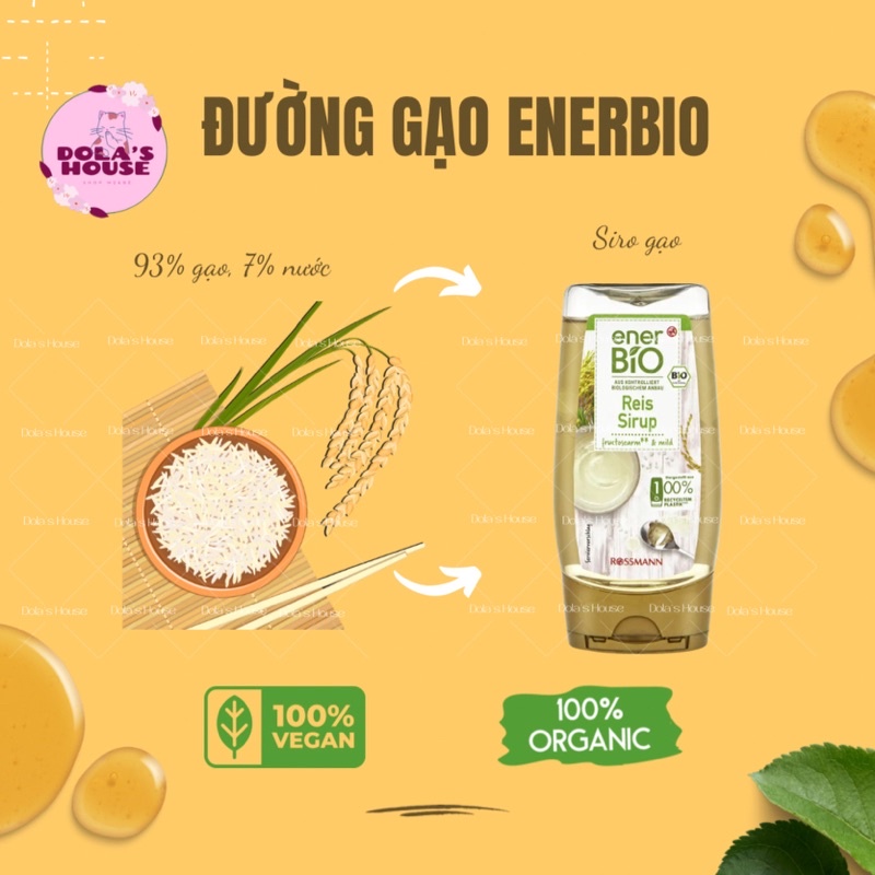 Siro gạo hữu cơ EnerBio