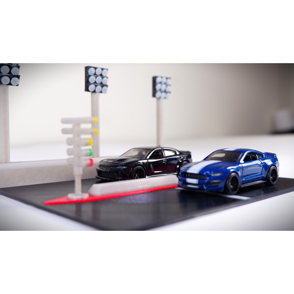 Bộ đường đua cho xe mô hình 1:64 Hotwheels, Tomica, Minigt, Matchbox,...