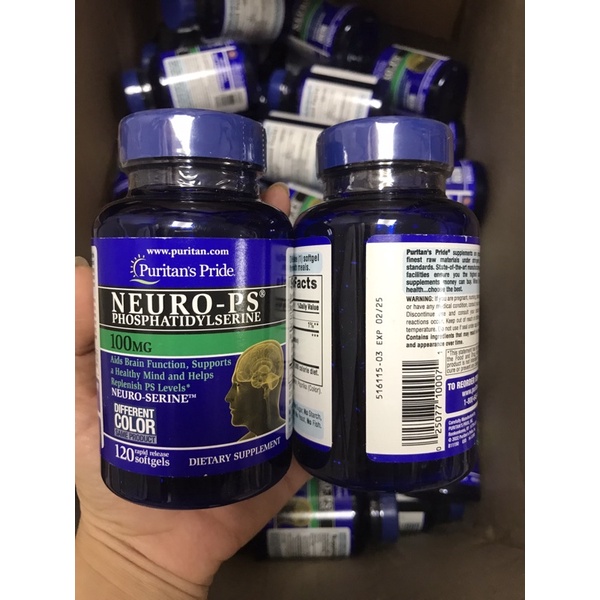 Puritan Pride Neuro-PS Phosphatidylserine 100mg 120v