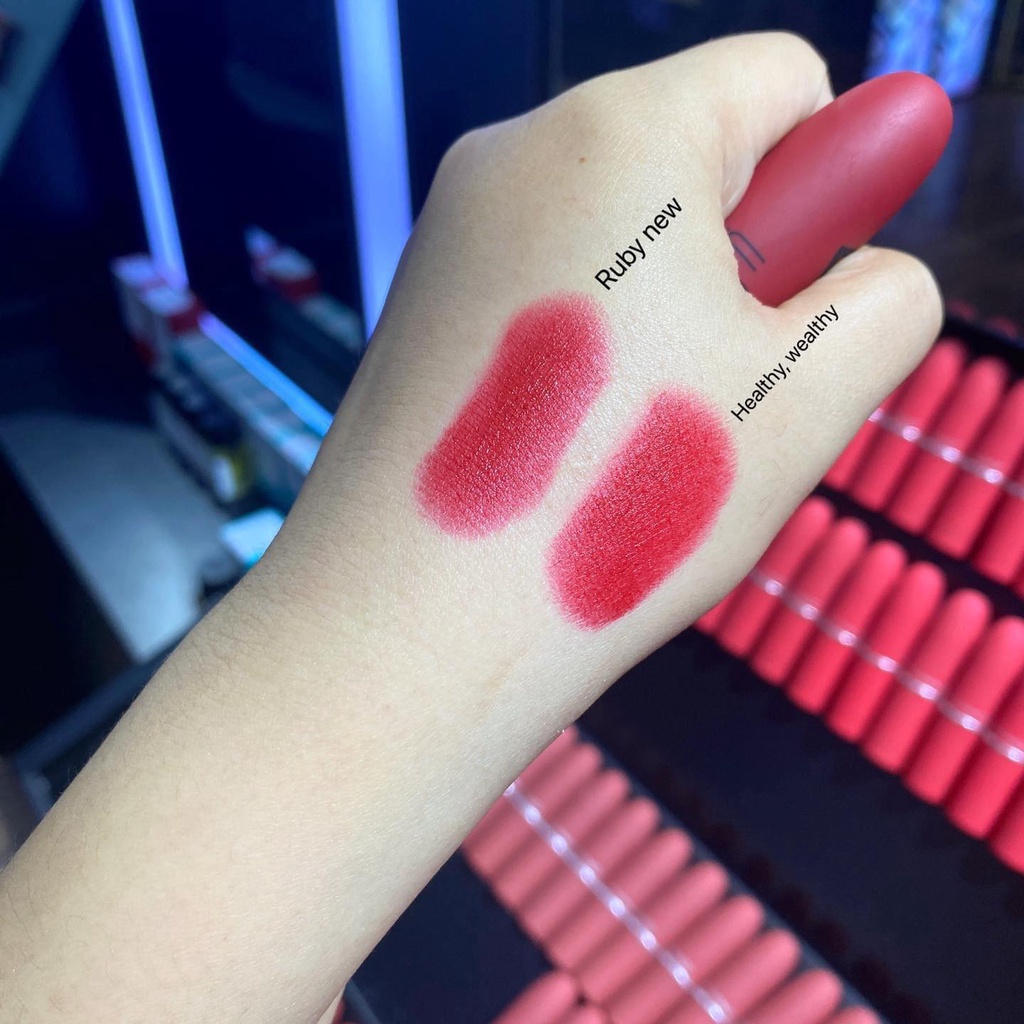 Son Mac Healthy Wealthy And Thriving – Đỏ thuần phiên bản giới hạn, son môi đẹp