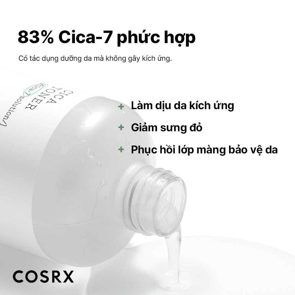 Nước cân bằng COSRX Pure Fit Cica Toner 150mL tốt cho da