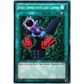 [Thẻ Yugioh] Insect Armor with Laser Cannon |EN| Super Rare