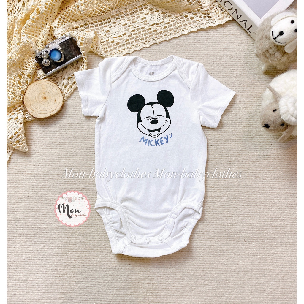 Áo body liền người cho bé sơ sinh 2-4kg
