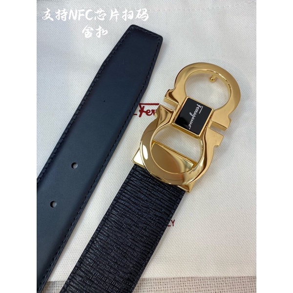 Thắt lưng nam da bò nhập khẩu mẫu mới 2023 Salvatore Ferragamo cao cấp