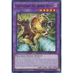 Thẻ bài yugioh yaguramaru the armor ninja - phhy-en036 - common 1st edition
