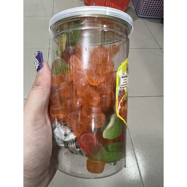 HỦ 450gr Kẹo Dẻo Chip Chip
