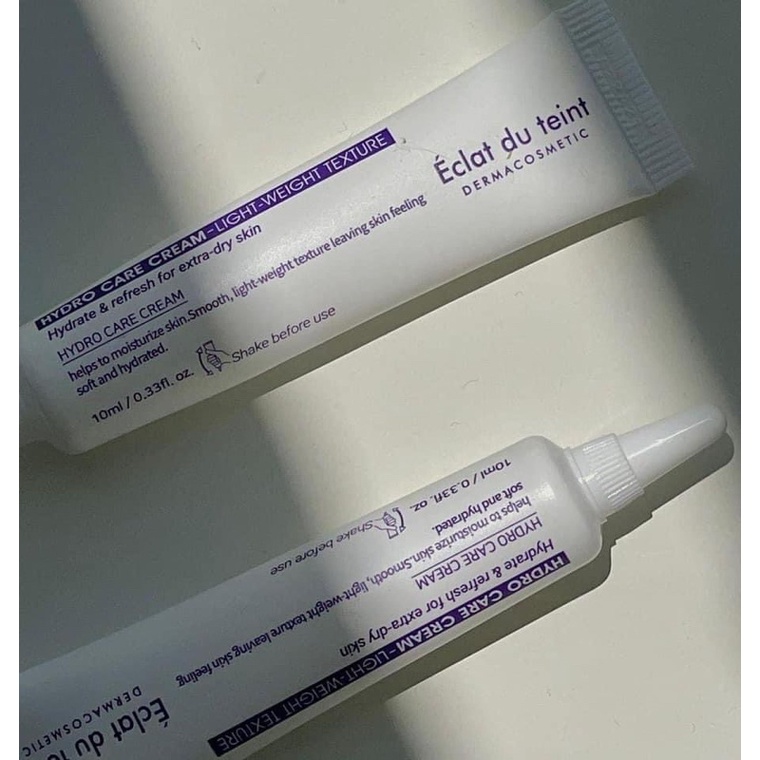 Éclat Du Teint Kem Dưỡng Ẩm Và Phục Hồi Da Sau Tổn Thương Hydro Care Cream Light – Weight Texture 40ml