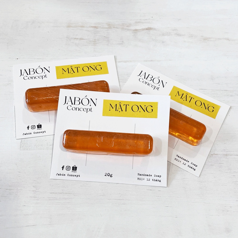 Xà Bông Handmade 20gram Xà Phòng Hữu Cơ Từ Thiên Nhiên Jabón Concept