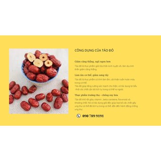 Táo Đỏ Sấy Khô Chưng Cùng Yến Sào - Túi 200 Gram