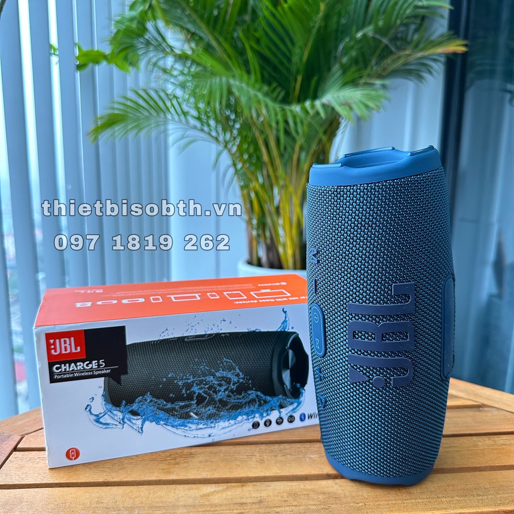 Loa bass không dây JBL-Charge 5 kết nối bluetooth 5.1